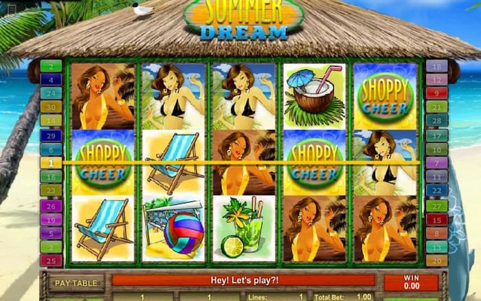Cách chơi slot game Summer Dream tại HappyLuke cơ bản cho người mới