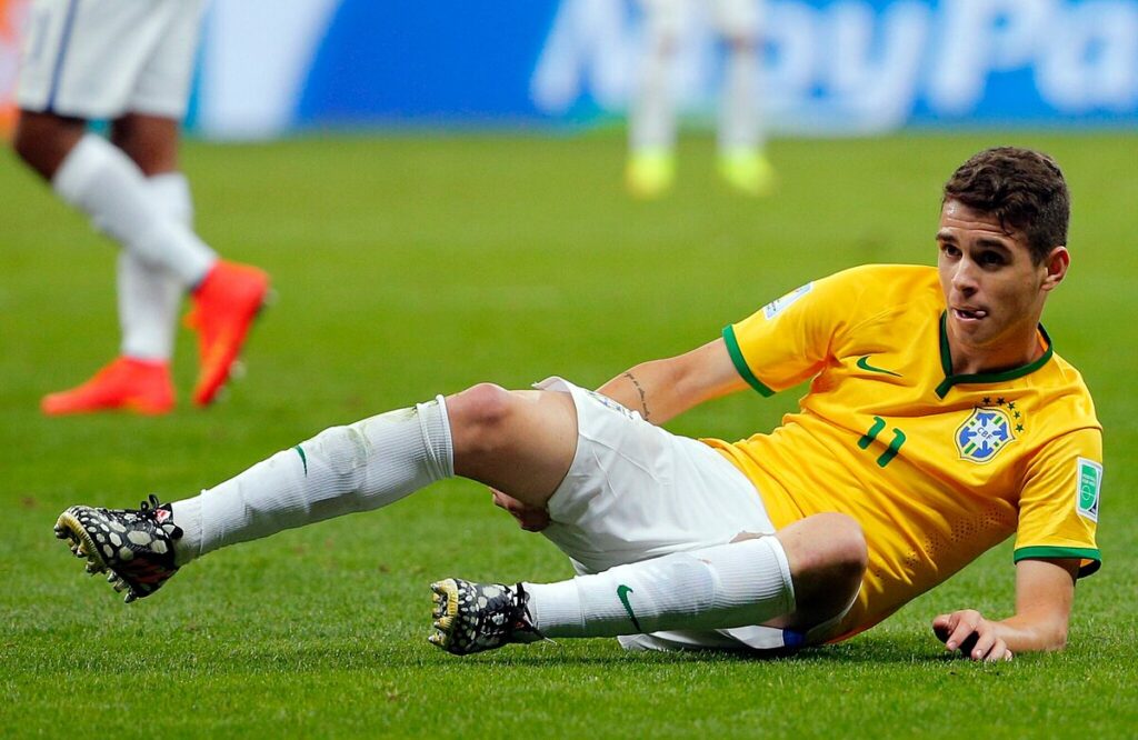 Sự nghiệp ở đội tuyển quốc gia Brazil của cầu thủ Oscar